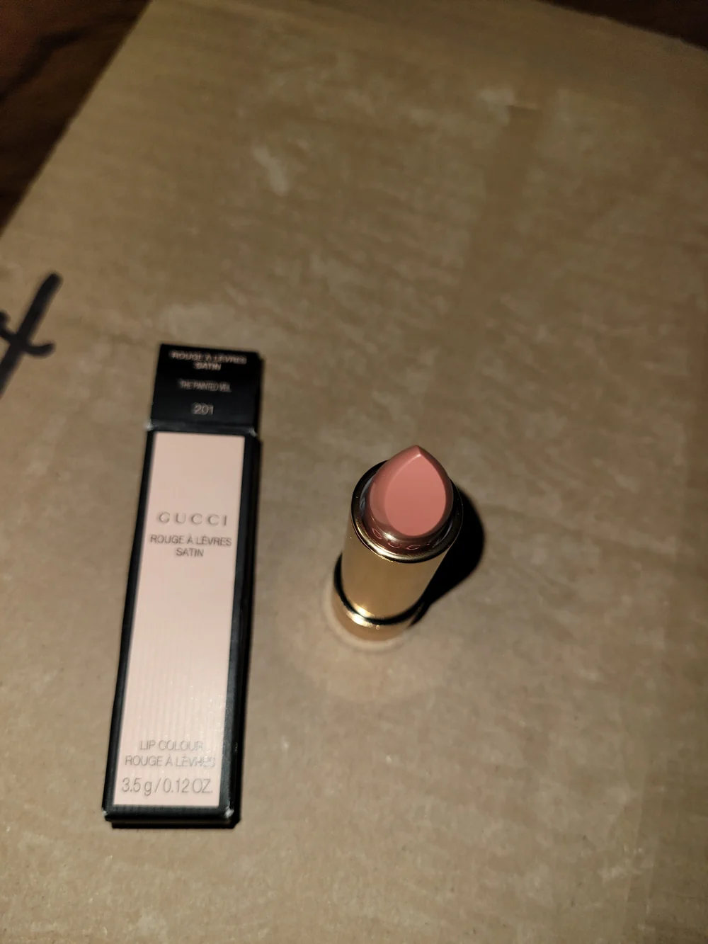 Gucci Satin Lipstick -  201